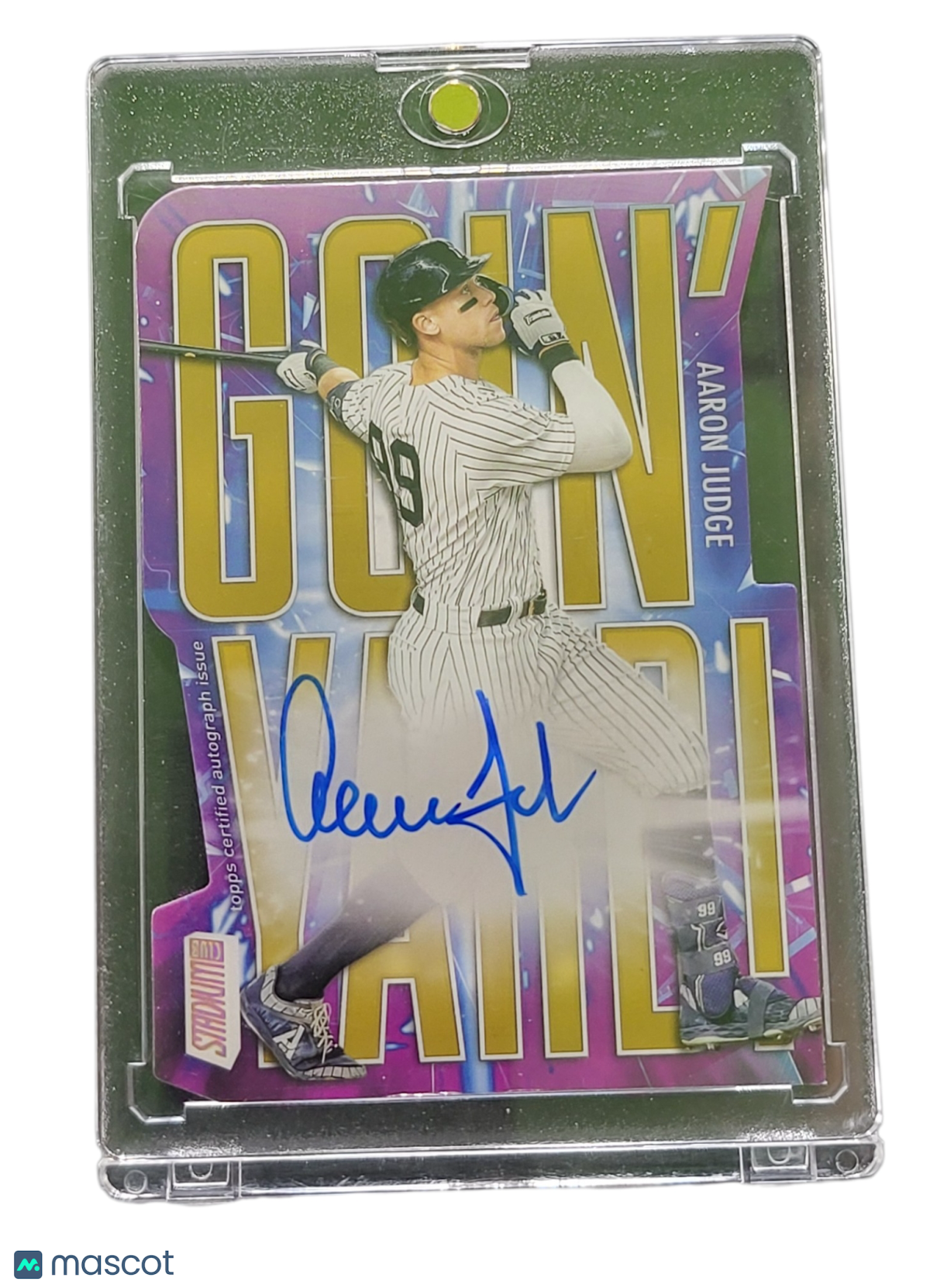 2023 Topps Stadium Club Goin' Yard Aaron Judge #GYA-AJ Purple 1/1