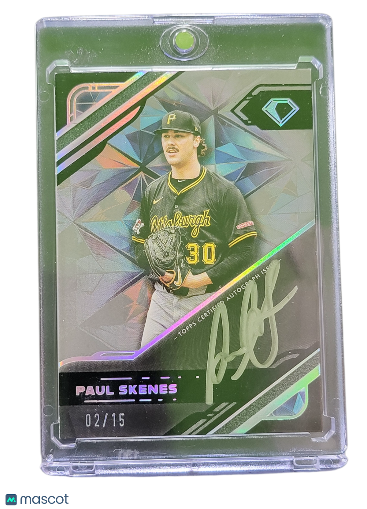 2025 Topps Diamond Icons Black Polychromatink Paul Skenes #BPA-PS 02/15