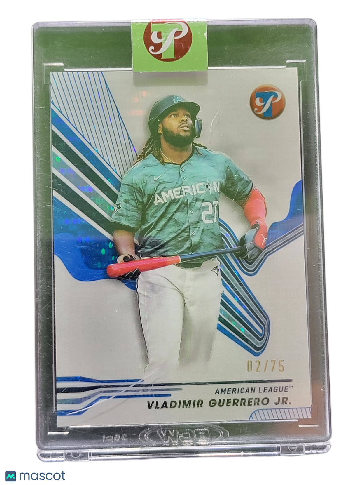 2024 Topps Pristine Vladimir Guerrero Jr. #289 Blue Refractor 02/75