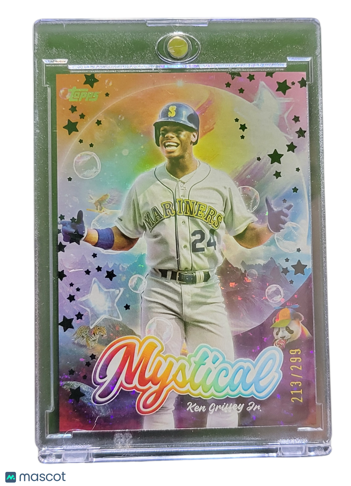 2024 Topps Mystical Ken Griffey Jr. #MYS-11 Rainbow Foil 213/299