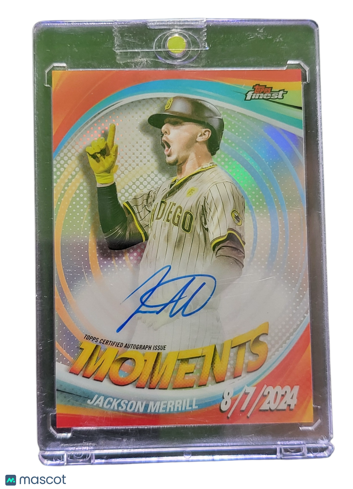 2025 Topps Finest Finest Moments Jackson Merrill #FMA-JM Refractor