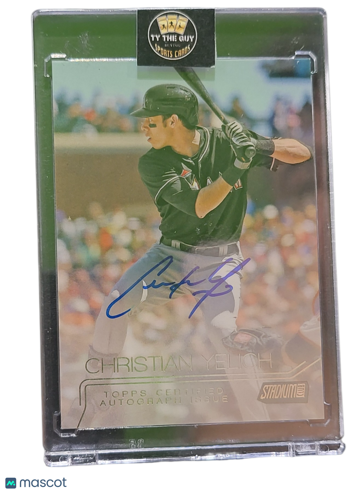 2015 Topps Stadium Club Christian Yelich #SCA-CY