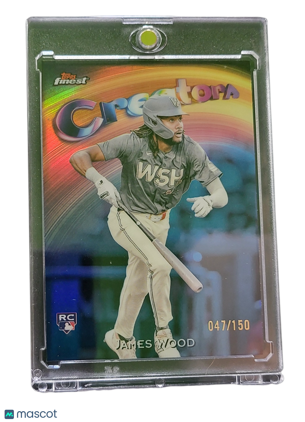 2025 Topps Finest Creators James Wood #C-8 047/150 RC