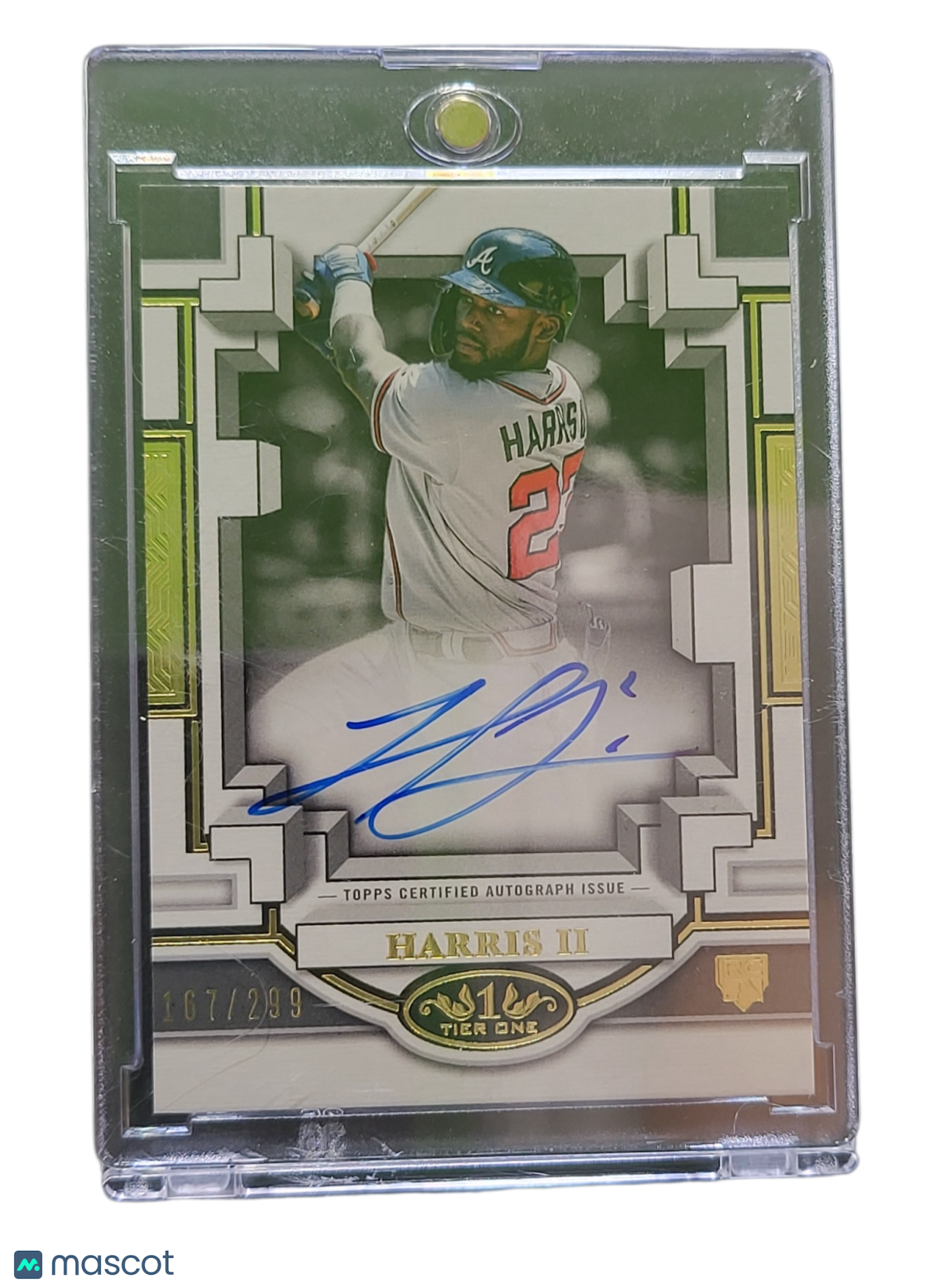 2023 Topps Tier One Michael Harris II #BOA-MH2 Break Out Autograph 167/299