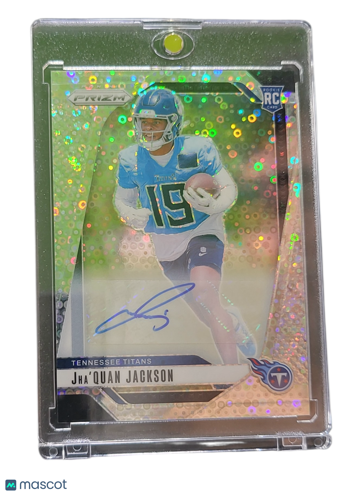 2024 Panini Prizm Jha'Quan Jackson #352 Green Pulsar RC