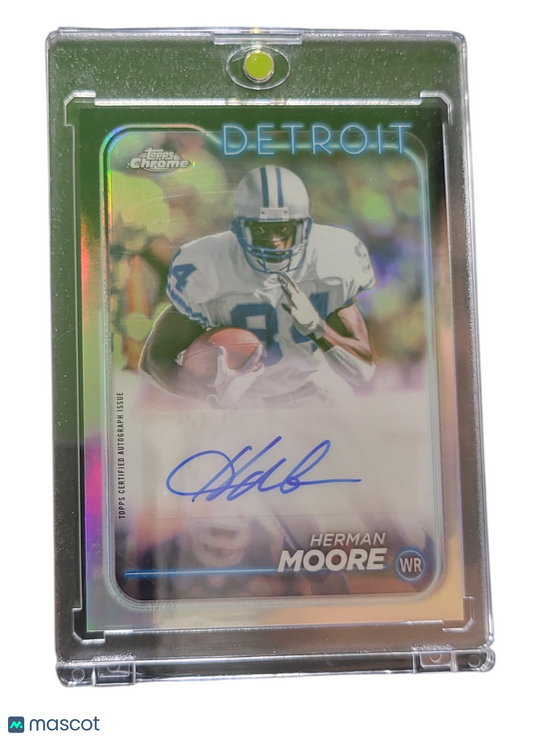 2024 Topps Chrome Herman Moore #BA-HMO Base Autograph Variation