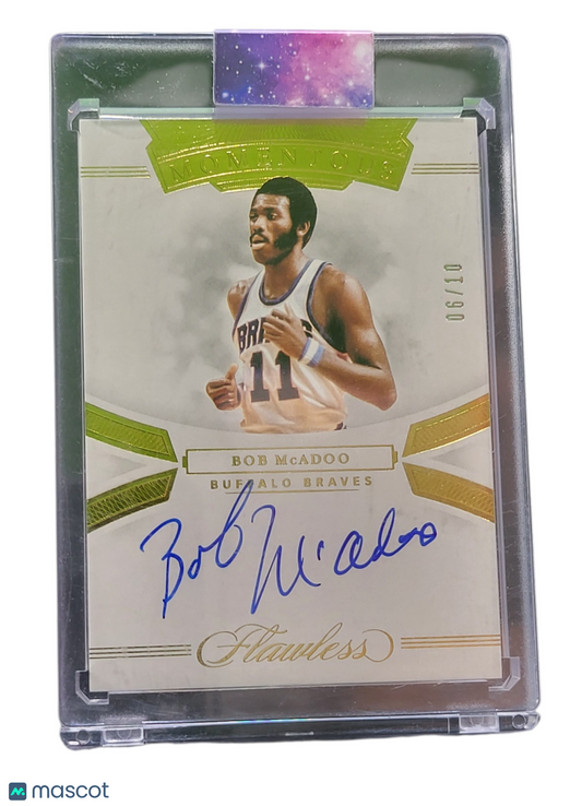 2020 Panini Flawless Momentous Bob McAdoo #MA-BMD 06/10
