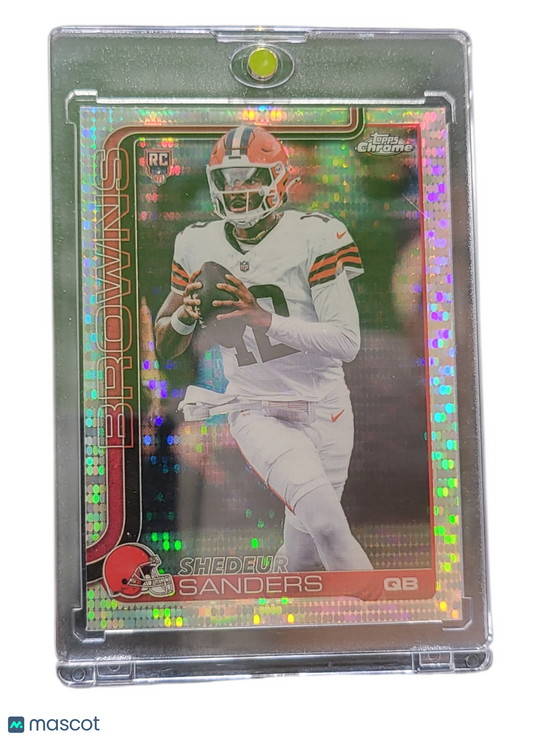 2025 Topps Chrome Shedeur Sanders #315 Prizm RC