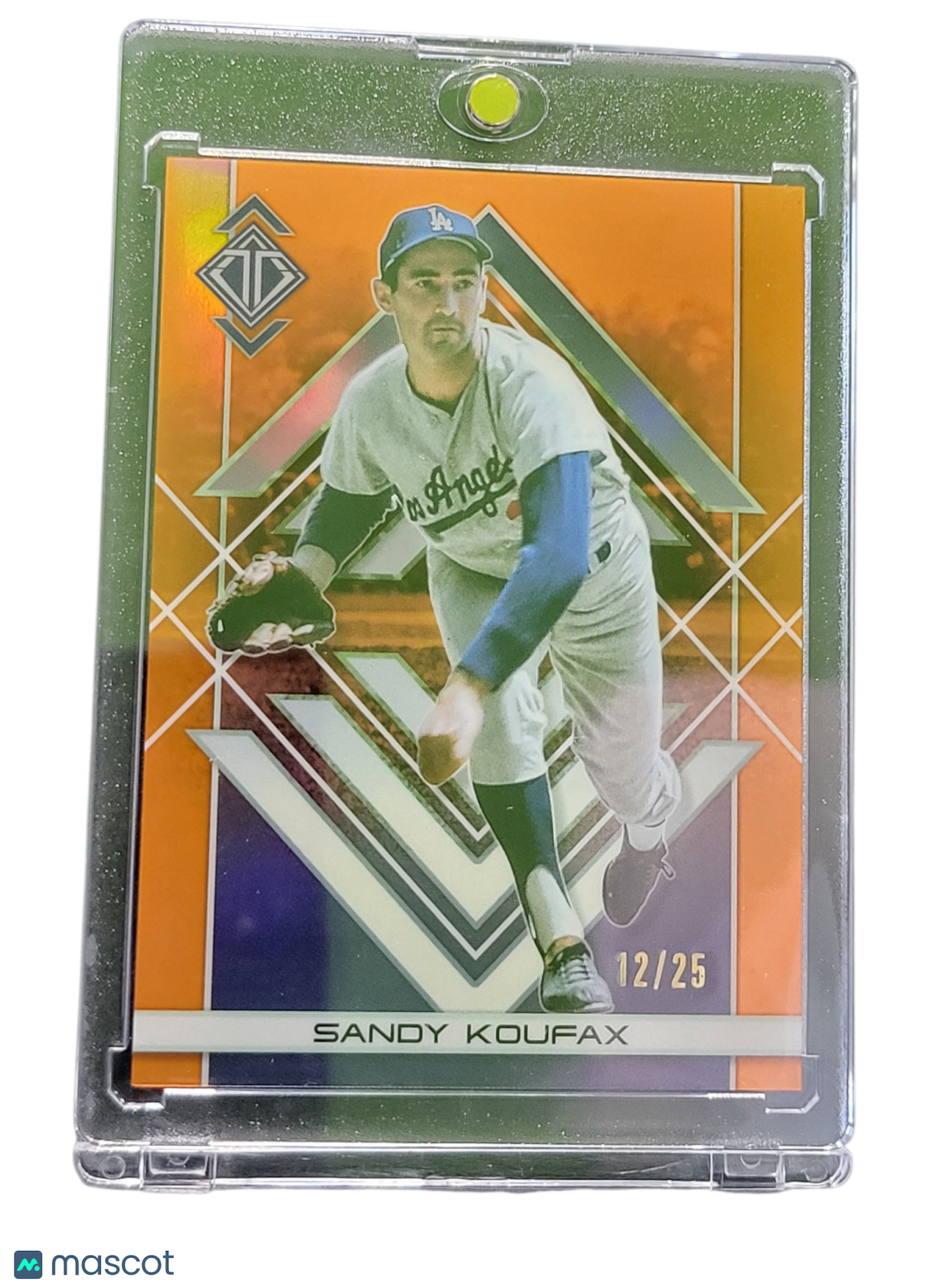 2025 Topps Tribute Sandy Koufax #76 Orange 12/25