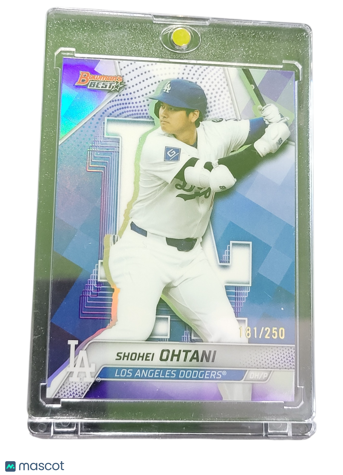 2025 Topps Bowman's Best Shohei Ohtani #46 Purple Refractor 50/50