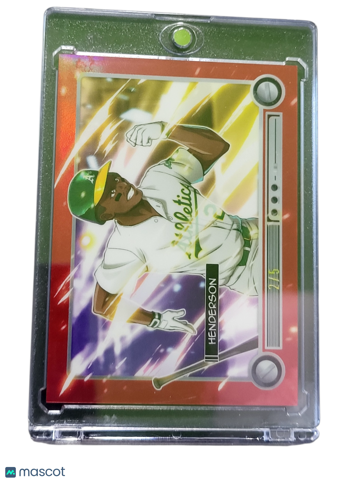 2026 Topps Anime Rickey Henderson #BA-29 Red