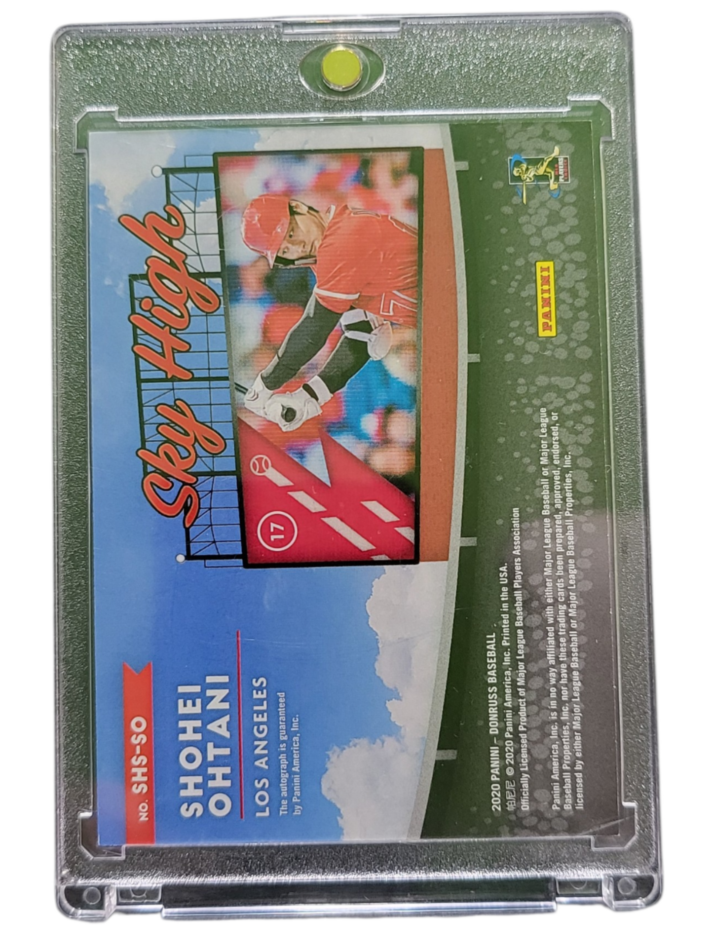2020 Panini Donruss Sky High Shohei Ohtani #SHS-SO Holo