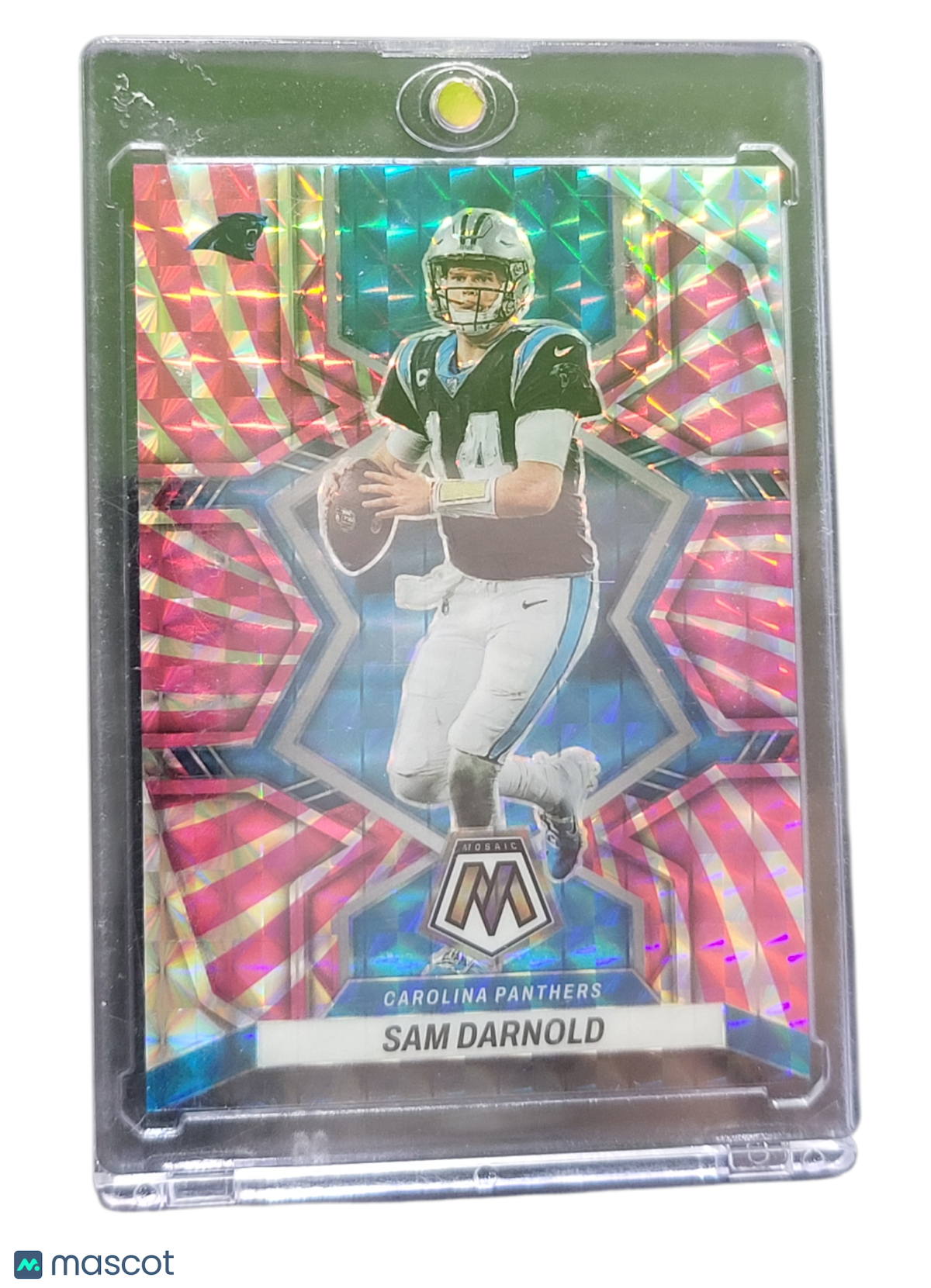 2022 Panini Mosaic Prizm Sam Darnold #27 Pink 06/11