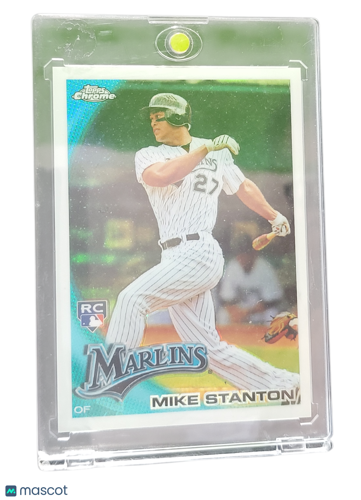 2010 Topps Chrome Mike Stanton #190 Refractor RC