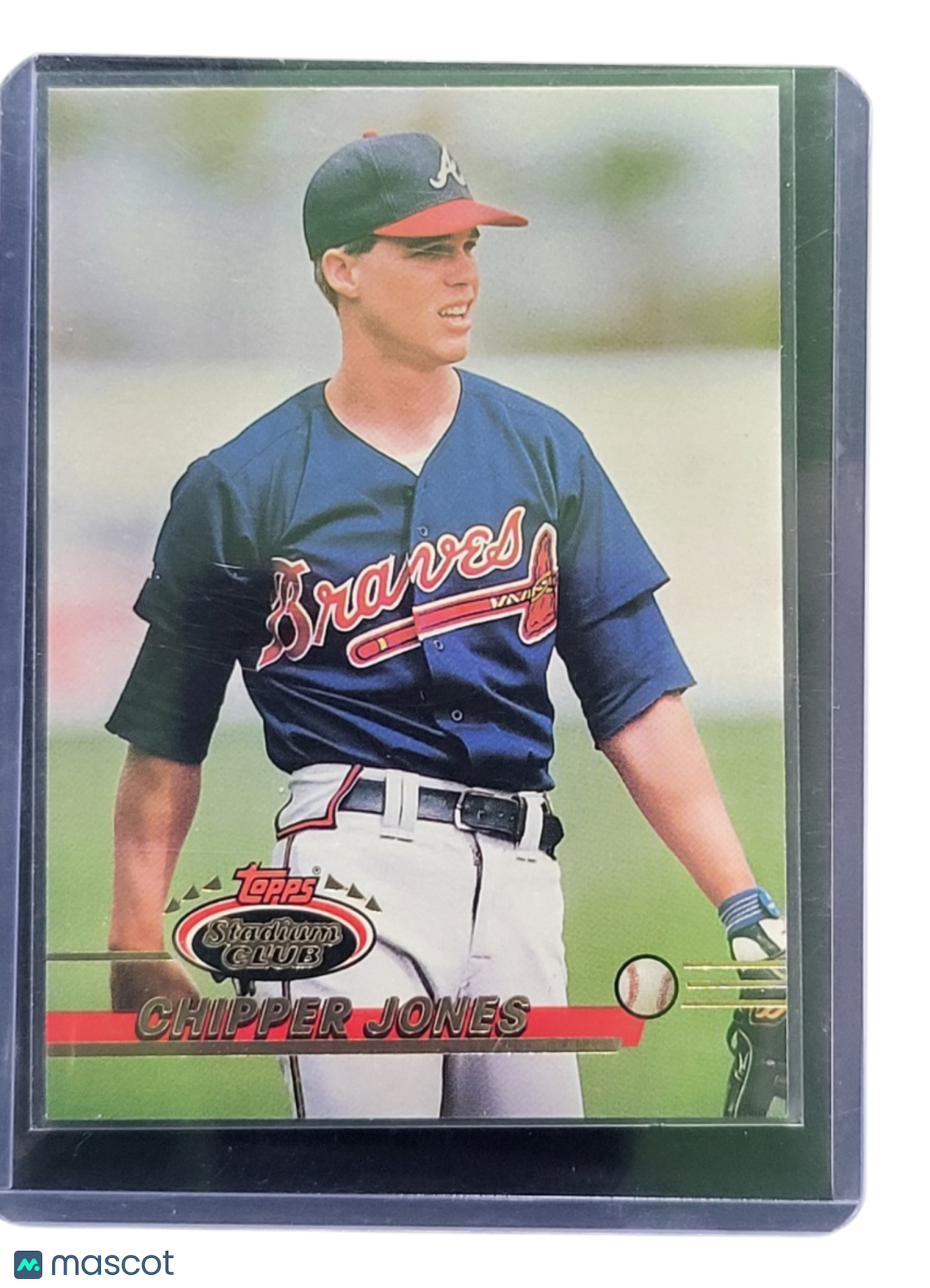 1993 Topps Stadium Club Chipper Jones #638 92/266