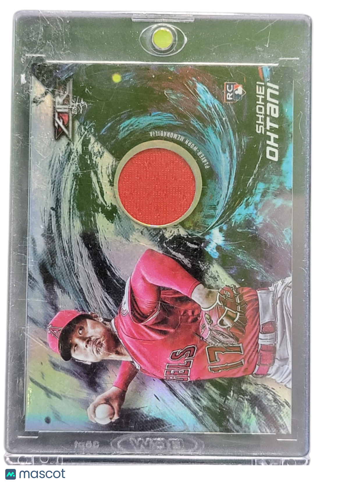 2018 Topps Fire Shohei Ohtani #FR-SO Player-Worn Memorabilia RC