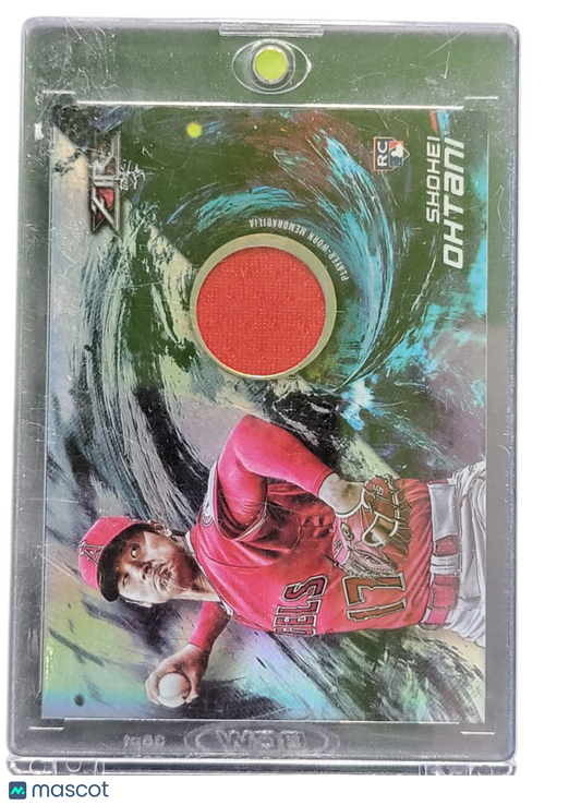 2018 Topps Fire Shohei Ohtani #FR-SO Player-Worn Memorabilia RC
