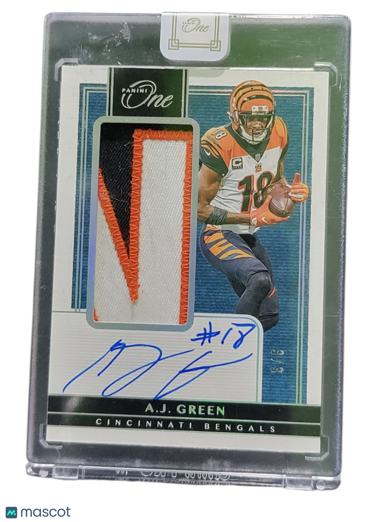 2020 Panini One A.J. Green #68 Patch Memorabilia