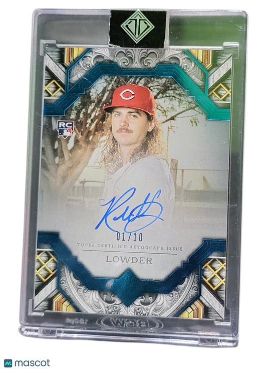 2025 Topps Tribute Rhett Lowder #TAC-RL RC 01/10
