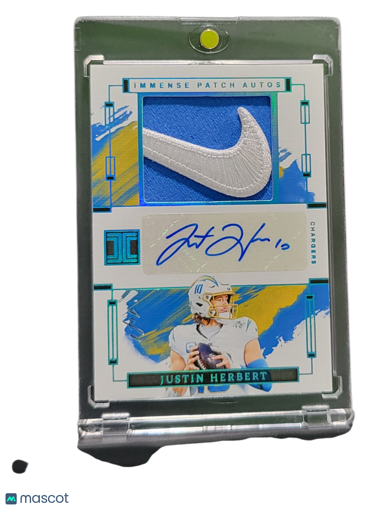 2024 Panini Impeccable Immense Patch Autos Justin Herbert #IPA-JHT Patch