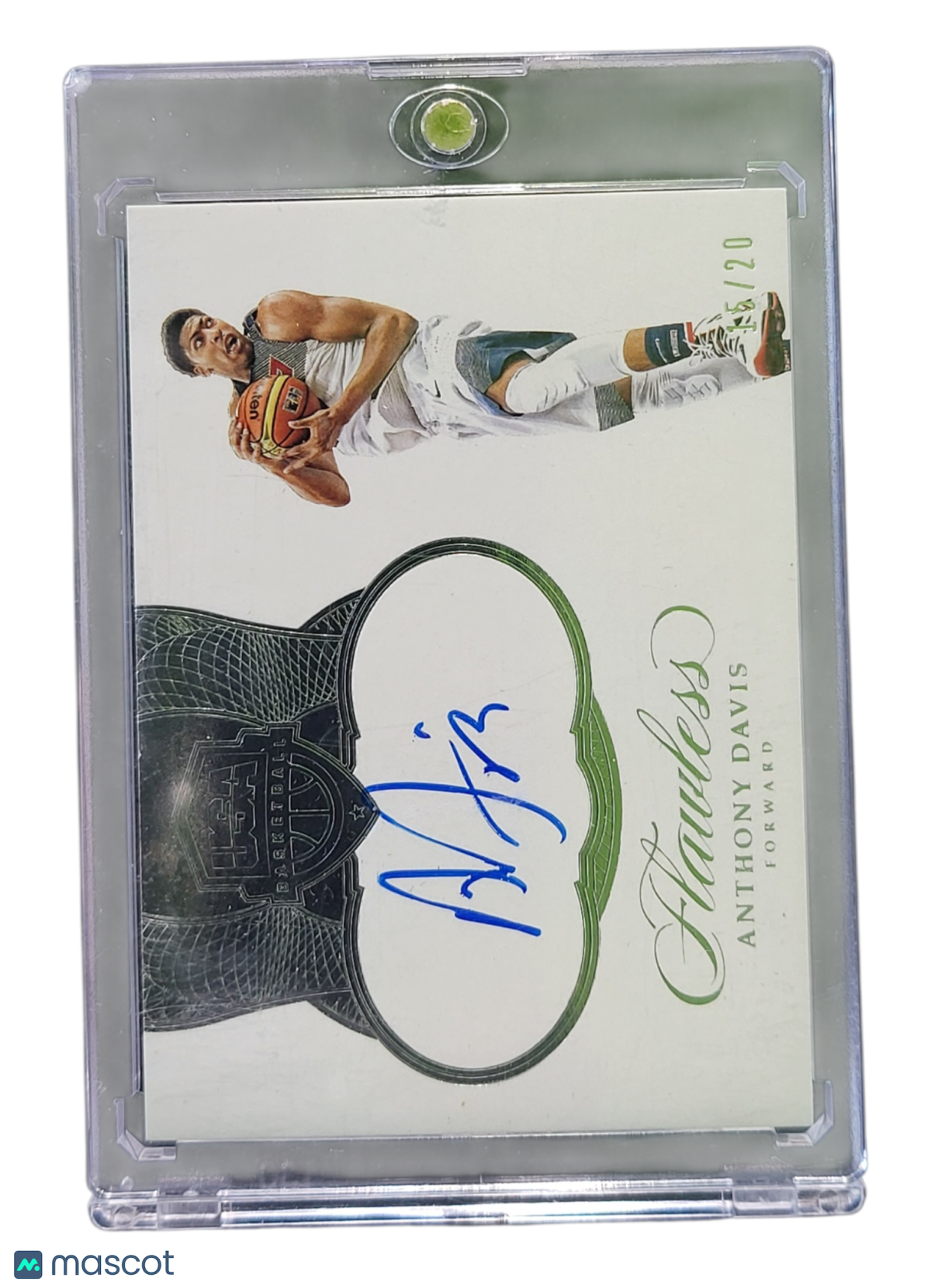 2017 Panini Flawless Basketball Anthony Davis #USA-AD 15/20