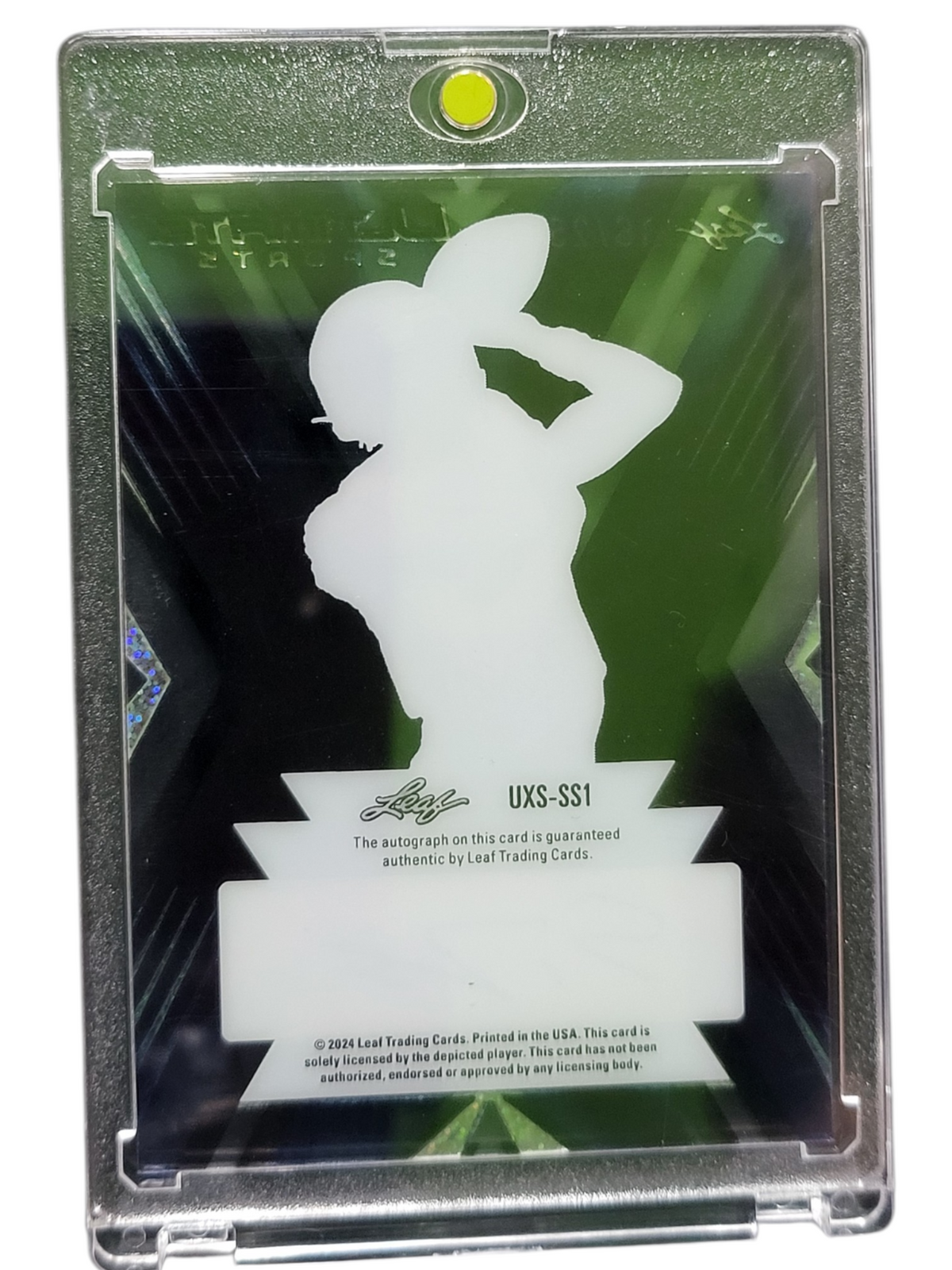 2024 Leaf Ultimate Sports Signature X Shedeur Sanders #UXS-SS1 Green 16/25