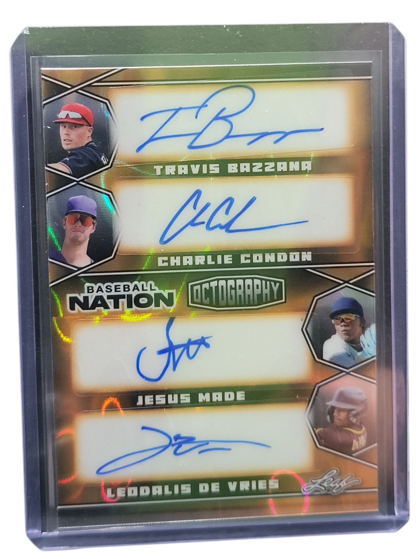 2025 Leaf Natio Travis Bazzana   Konnor Griffin Jesus Made Braden Montgomery Leo
