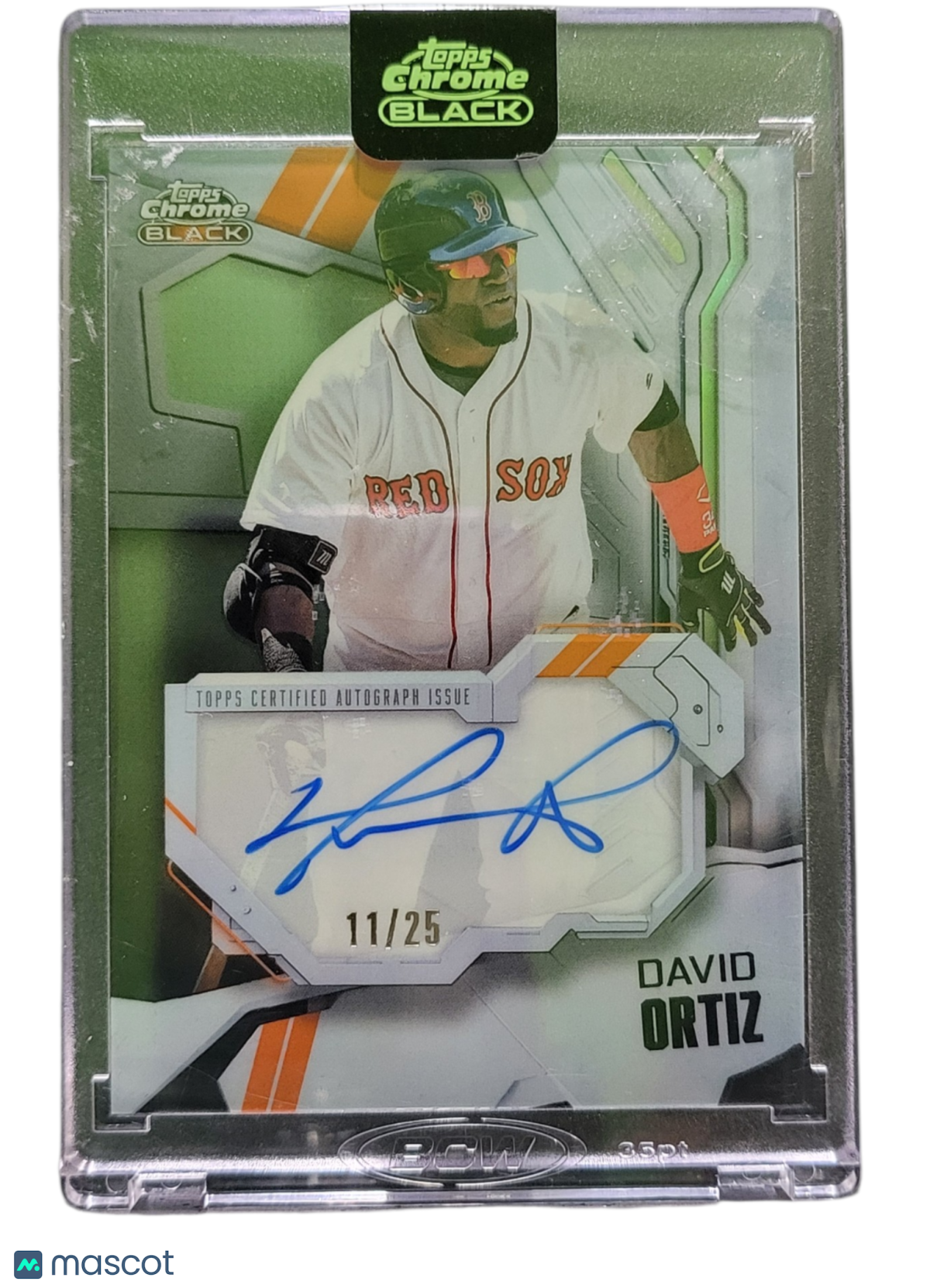 2026 Topps Chrome Black David Ortiz #IVA-DO Ivory 11/25