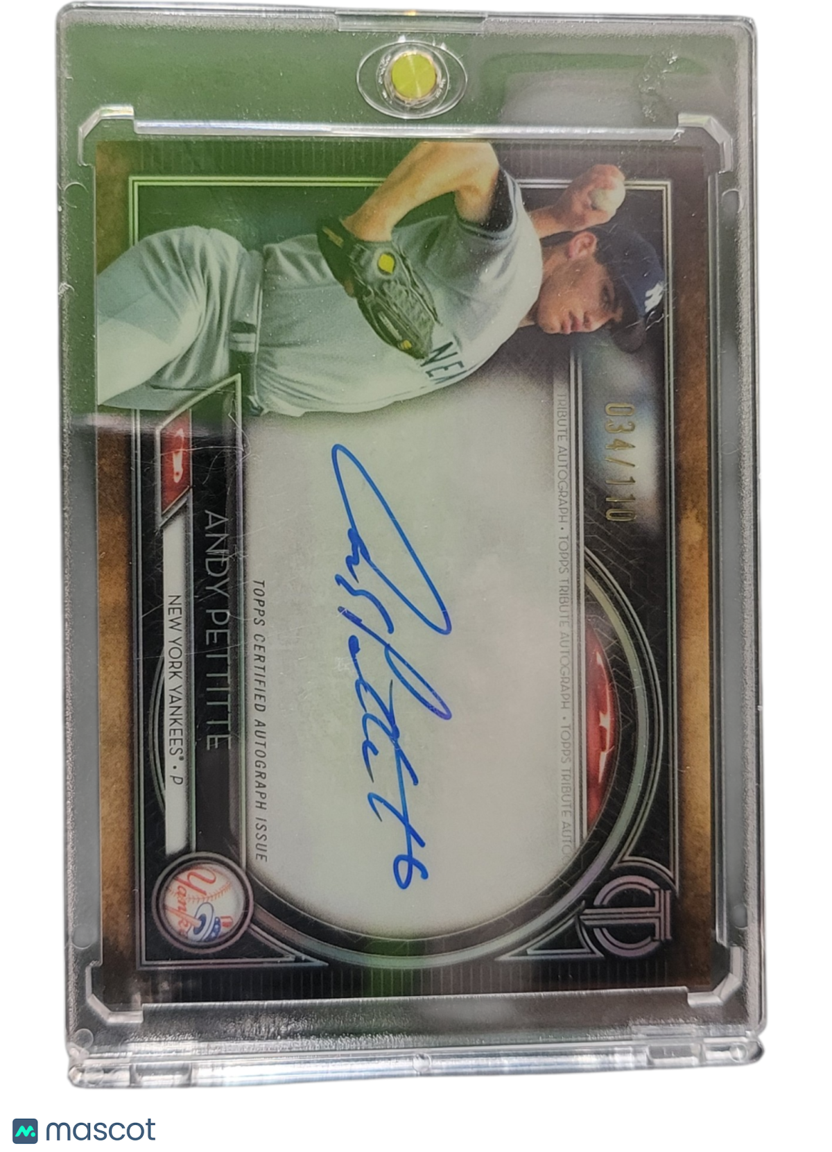 2020 Topps Tribute Andy Pettitte #TA-AP 034/110