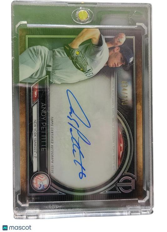 2020 Topps Tribute Andy Pettitte #TA-AP 034/110