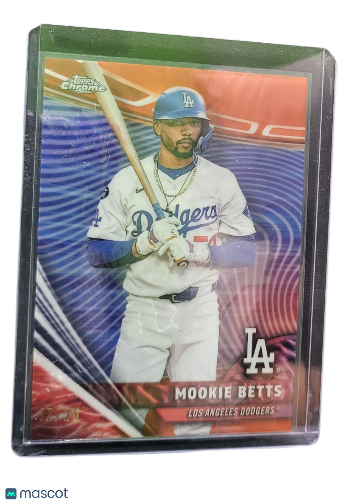 2026 Topps Chrome Rivals Mookie Betts #RVH-3 Orange Refractor