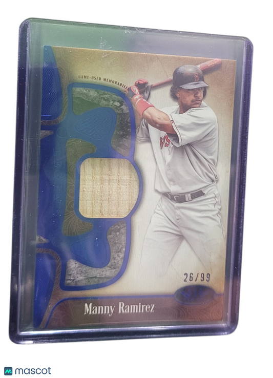 2026 Topps Tier One Manny Ramirez #T1LR-MR Relic 26/99 Game-Used Memorabilia