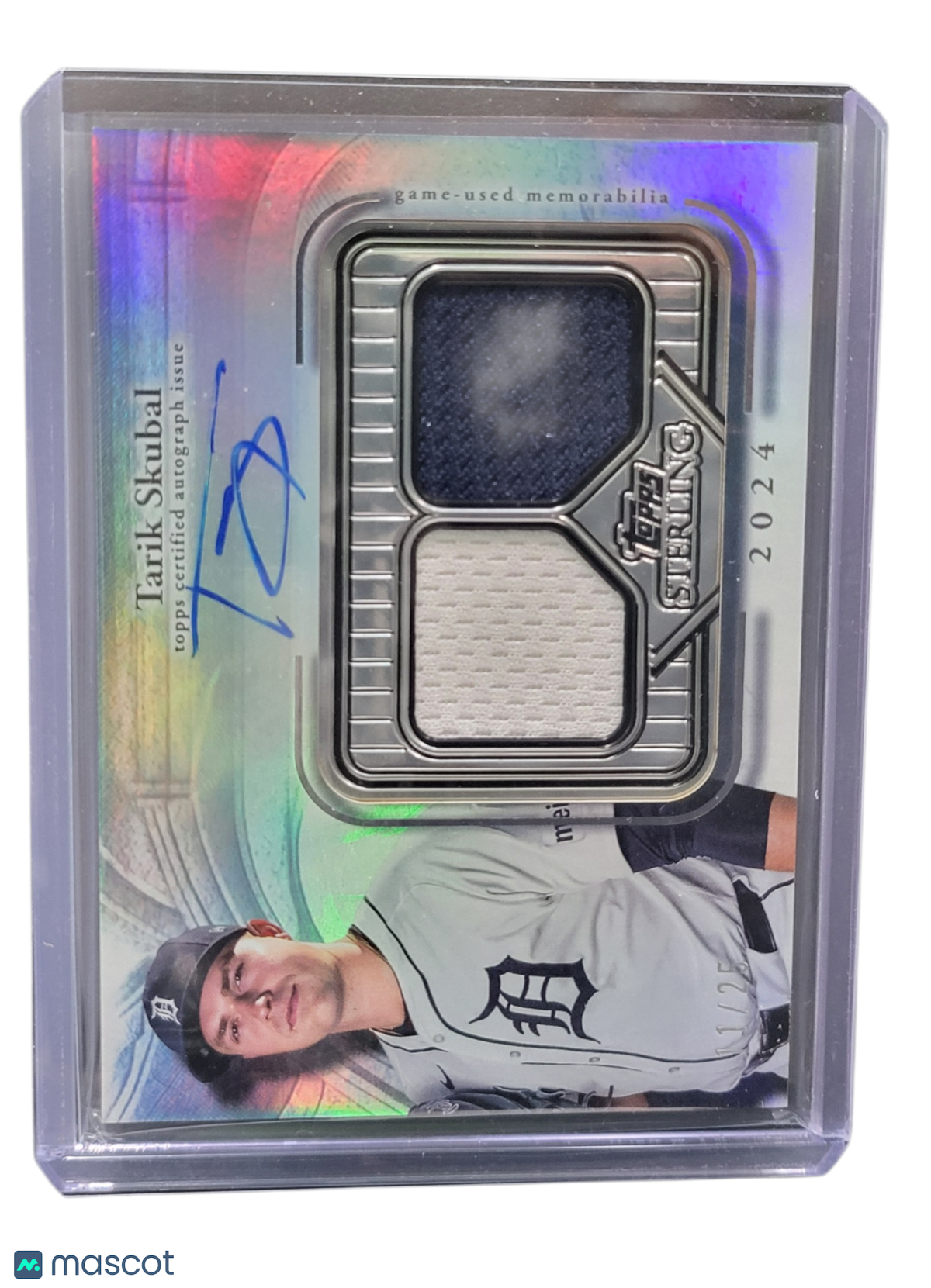 2024 Topps Sterling Tarik Skubal #SSA-TS Memorabilia Dual Relic