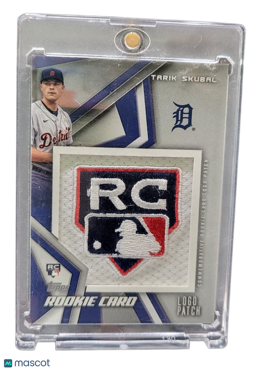 2021 Topps Baseball Series Two Tarik Skubal #RP-TSK Rookie Card Logo Patch RC
