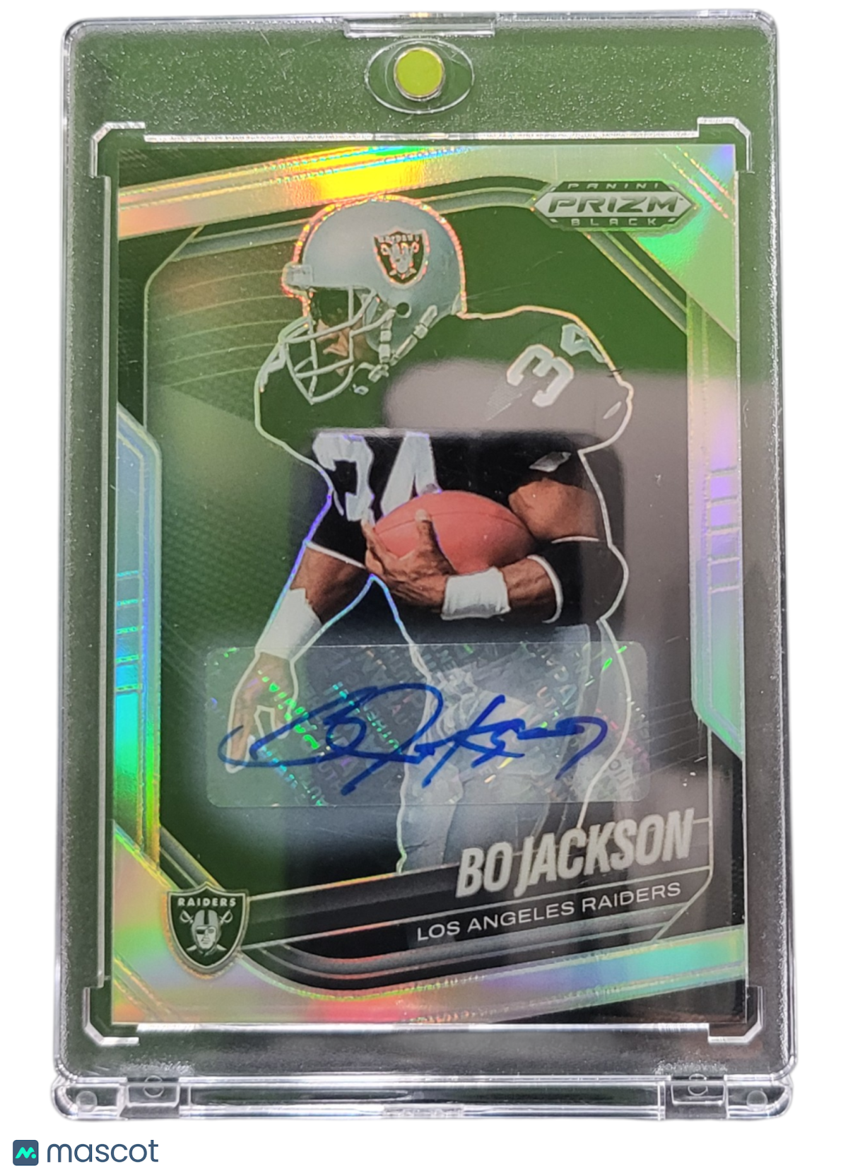 2026 Panini Prizm Black Football Bo Jackson #112 Green