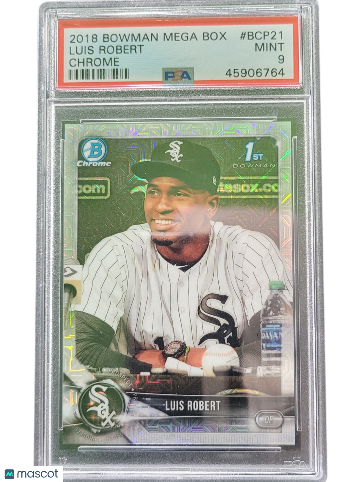 2018 Bowman Mega Box Chrome Luis Robert #BCP21 PSA 9