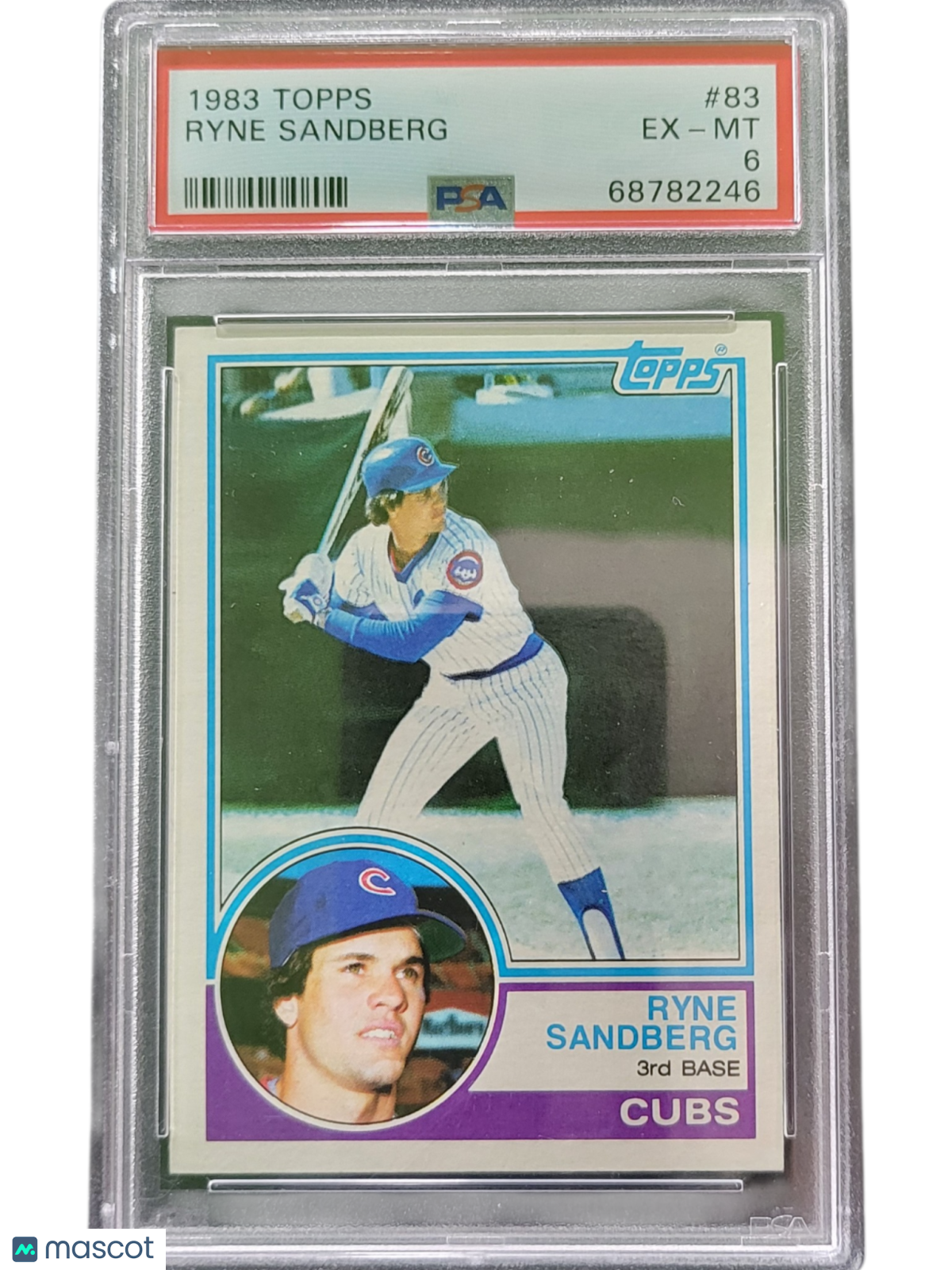 1983 Topps Ryne Sandberg #83 PSA 6