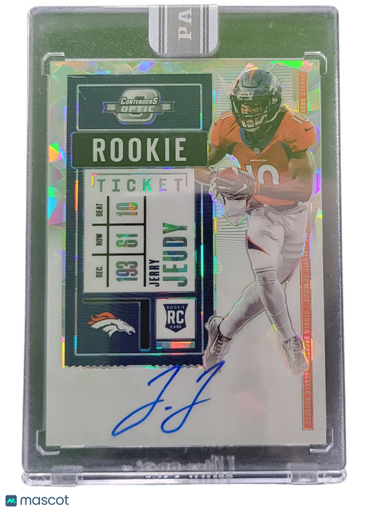 2020 Panini Contenders Optic Jerry Jeudy #106 White Box RC