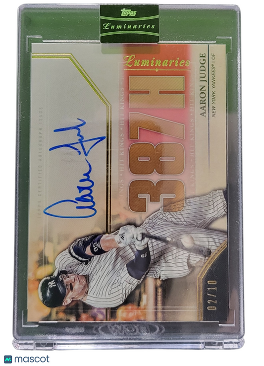 2020 Topps Luminaries Hit Kings Aaron Judge #HK-AJ 02/10