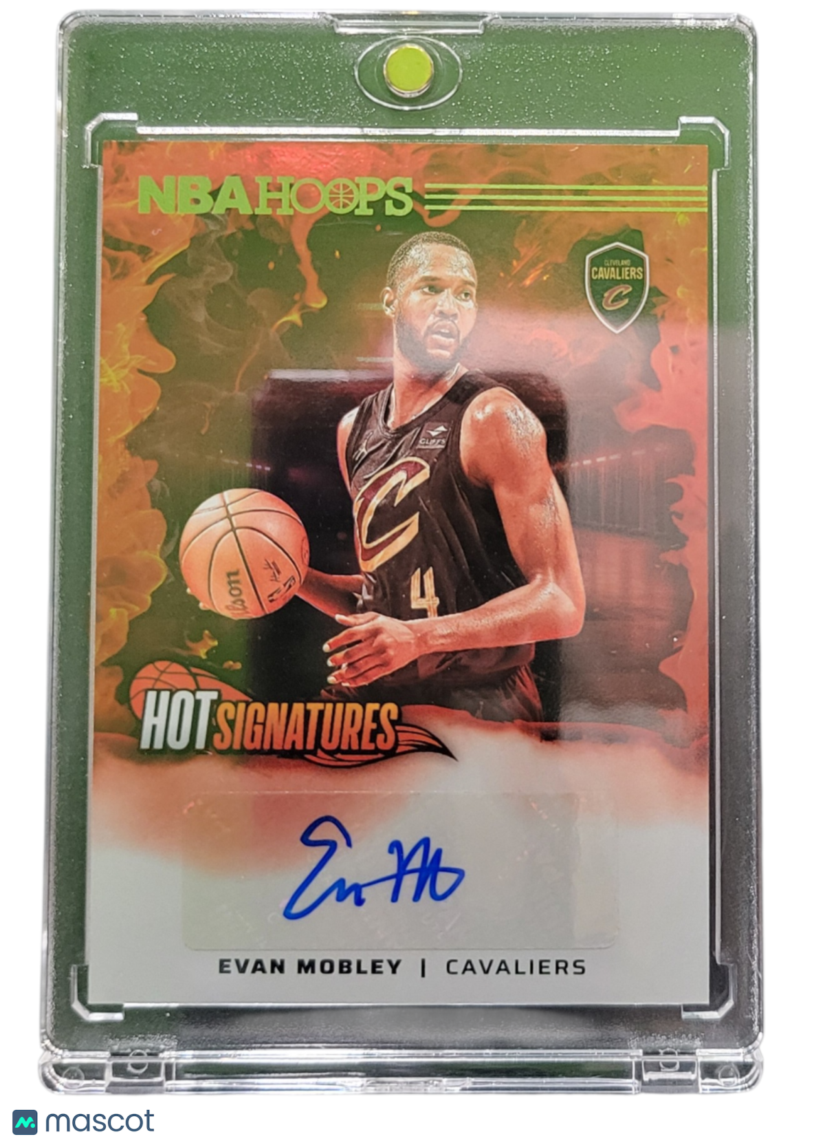 2024 Panini NBA Hoops Hot Signatures Evan Mobley #HS-EMC