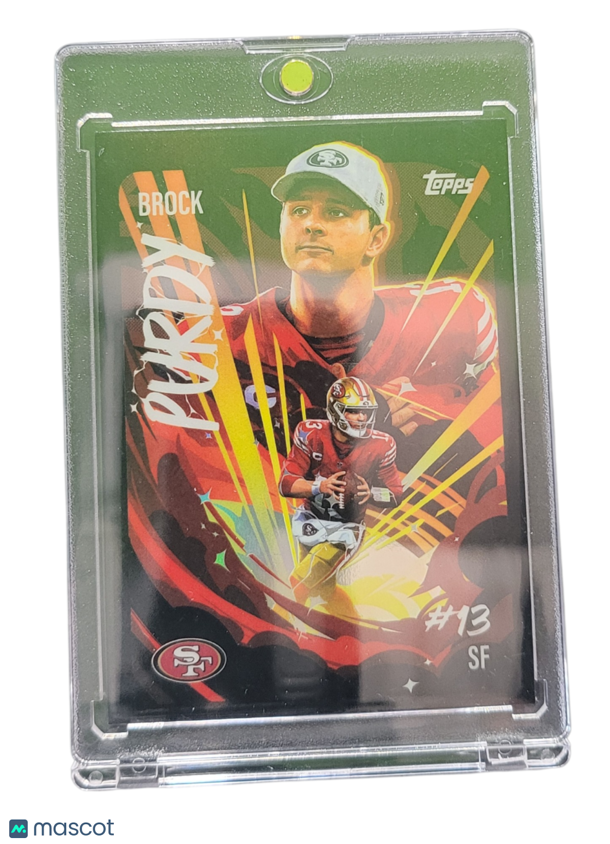 2025 Topps Chrome Ultraviolet Brock Purdy #UV-12