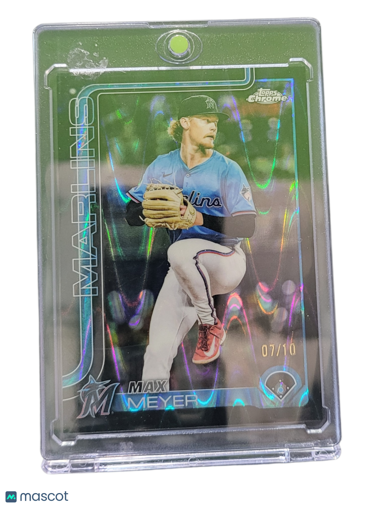 2025 Topps Chrome Update Max Meyer #USC183 Black Wave Refractor 07/10