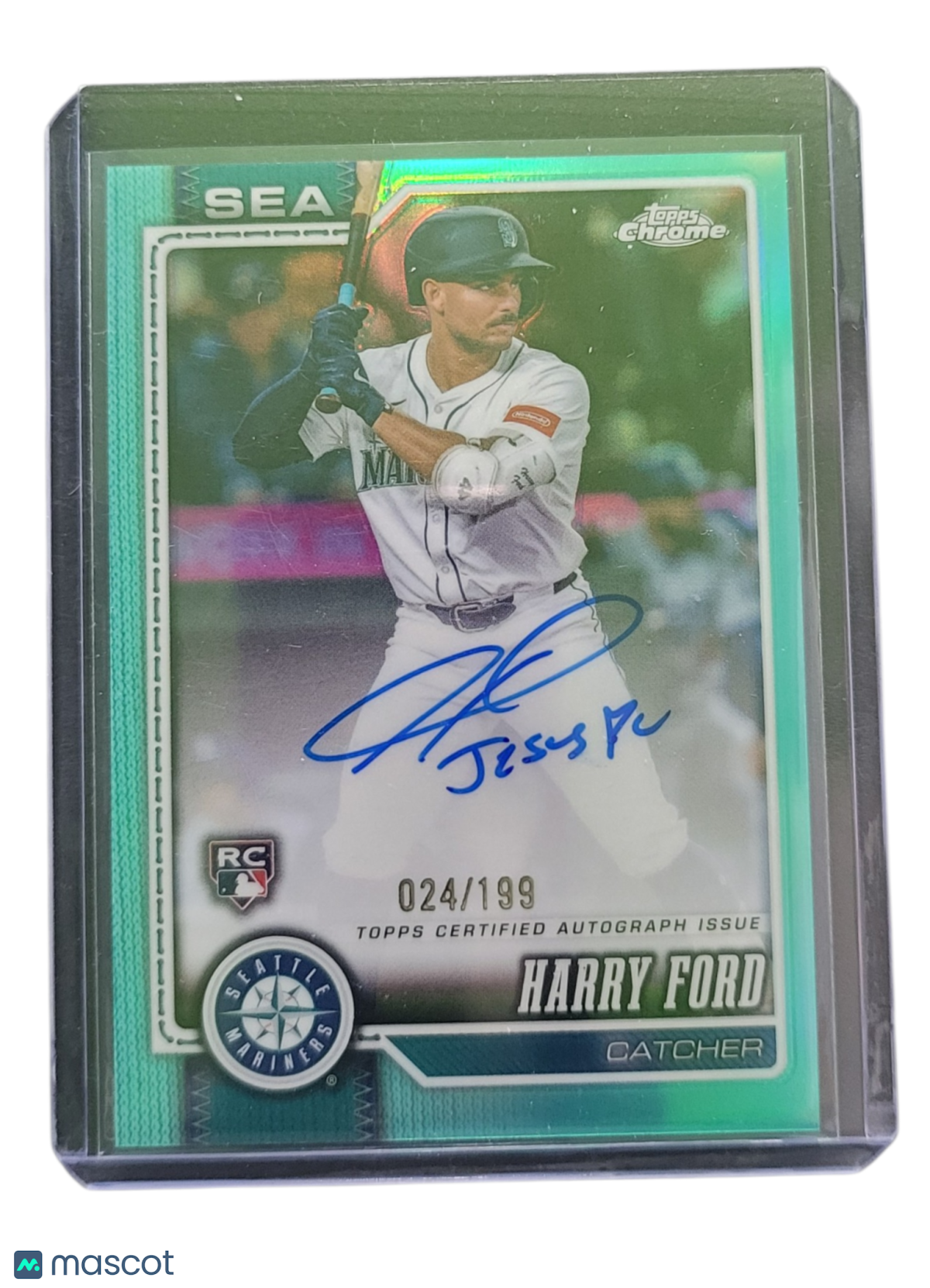 2026 Topps Chrome Harry Ford #RA-HF Green Refractor 024/199 RC