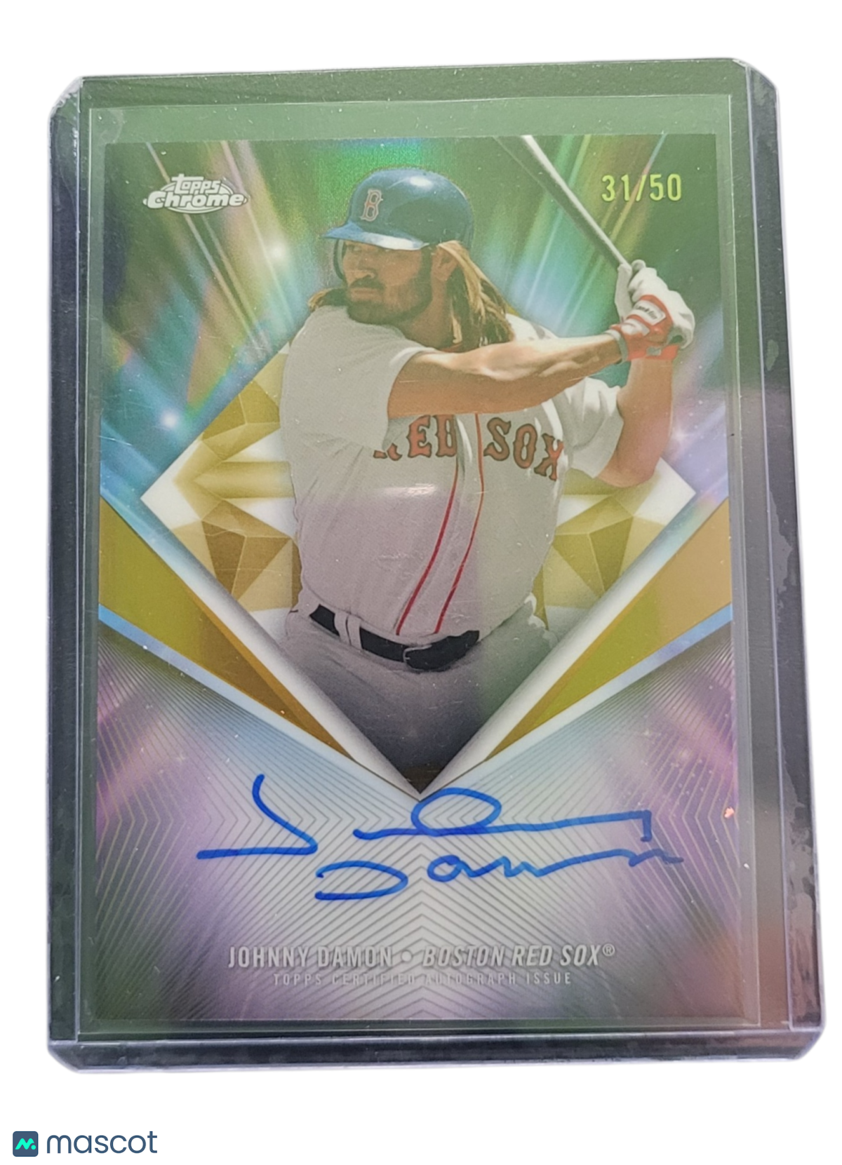 2026 Topps Chrome Johnny Damon #75D-DA Green 31/50
