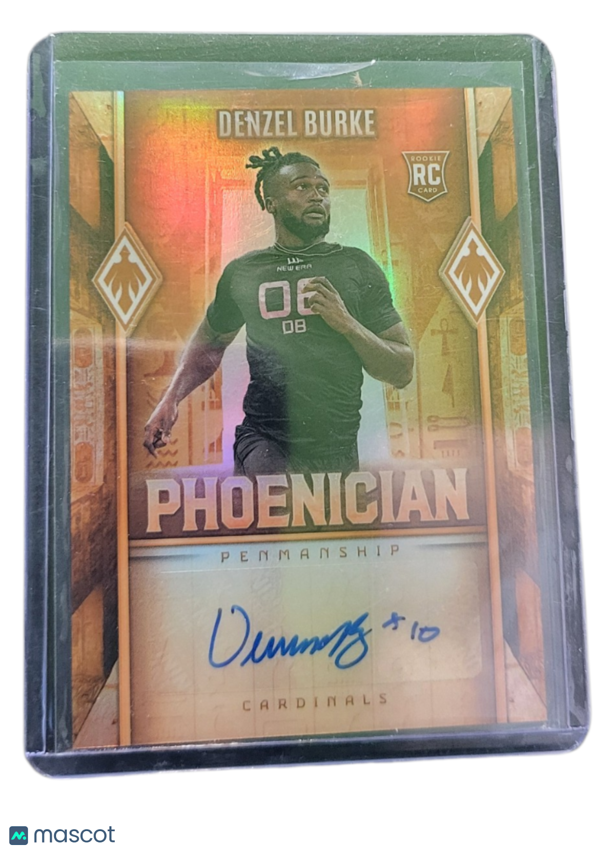 2025 Panini Phoenix Phoenician Penmanship Denzel Burke #PHP-DZB RC