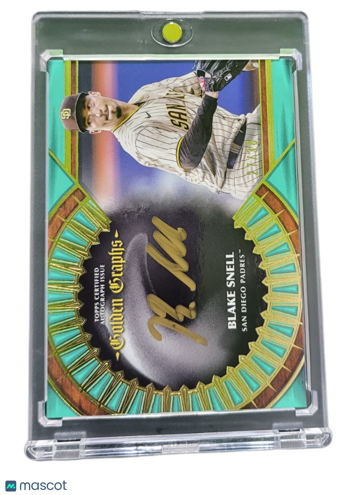 2023 Topps Five Star Golden Graphs Blake Snell #GG-BS Green