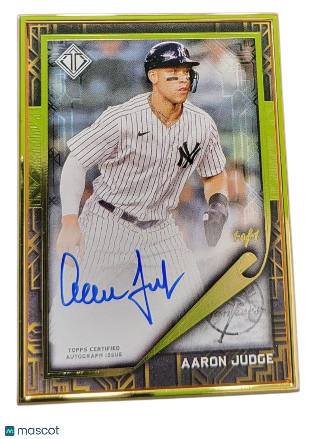 2022 Topps Transcendent Collection Aaron Judge #GDA-AJ3 Gold Deco