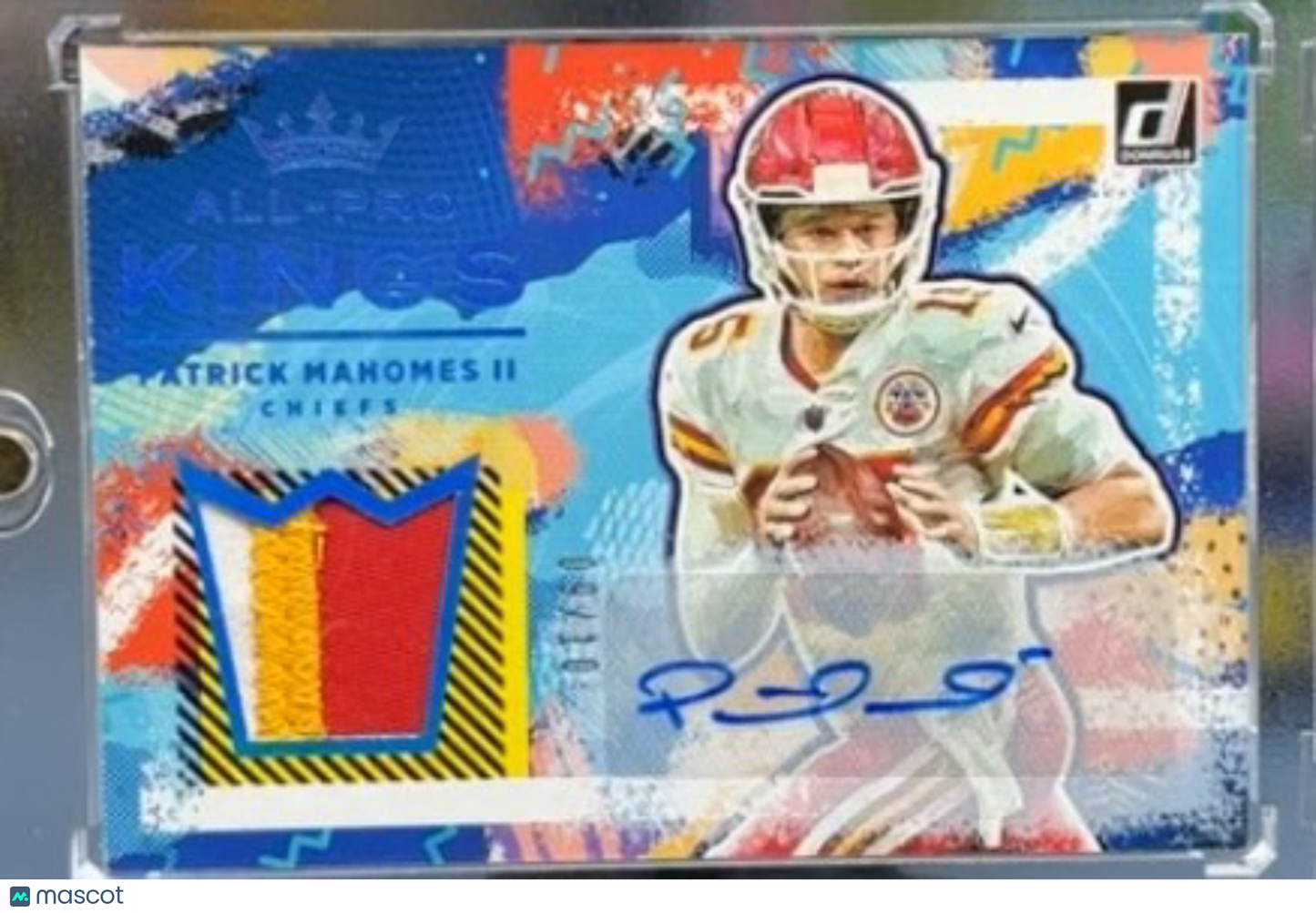 2021 Donruss All-Pro Kings Patrick Mahomes II Patch Memorabilia /10