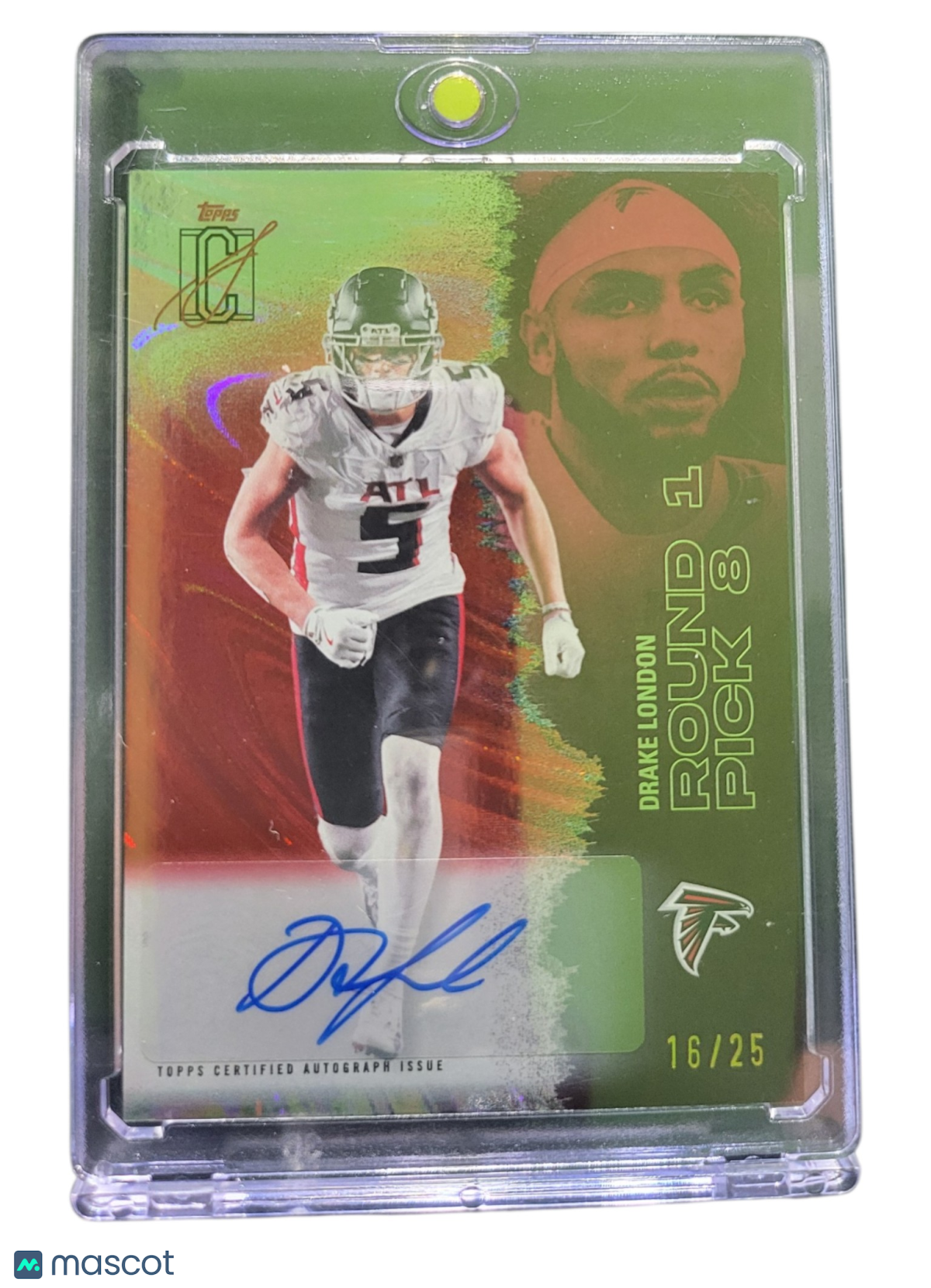 2025 Topps Signature Class Drake London #62 16/25