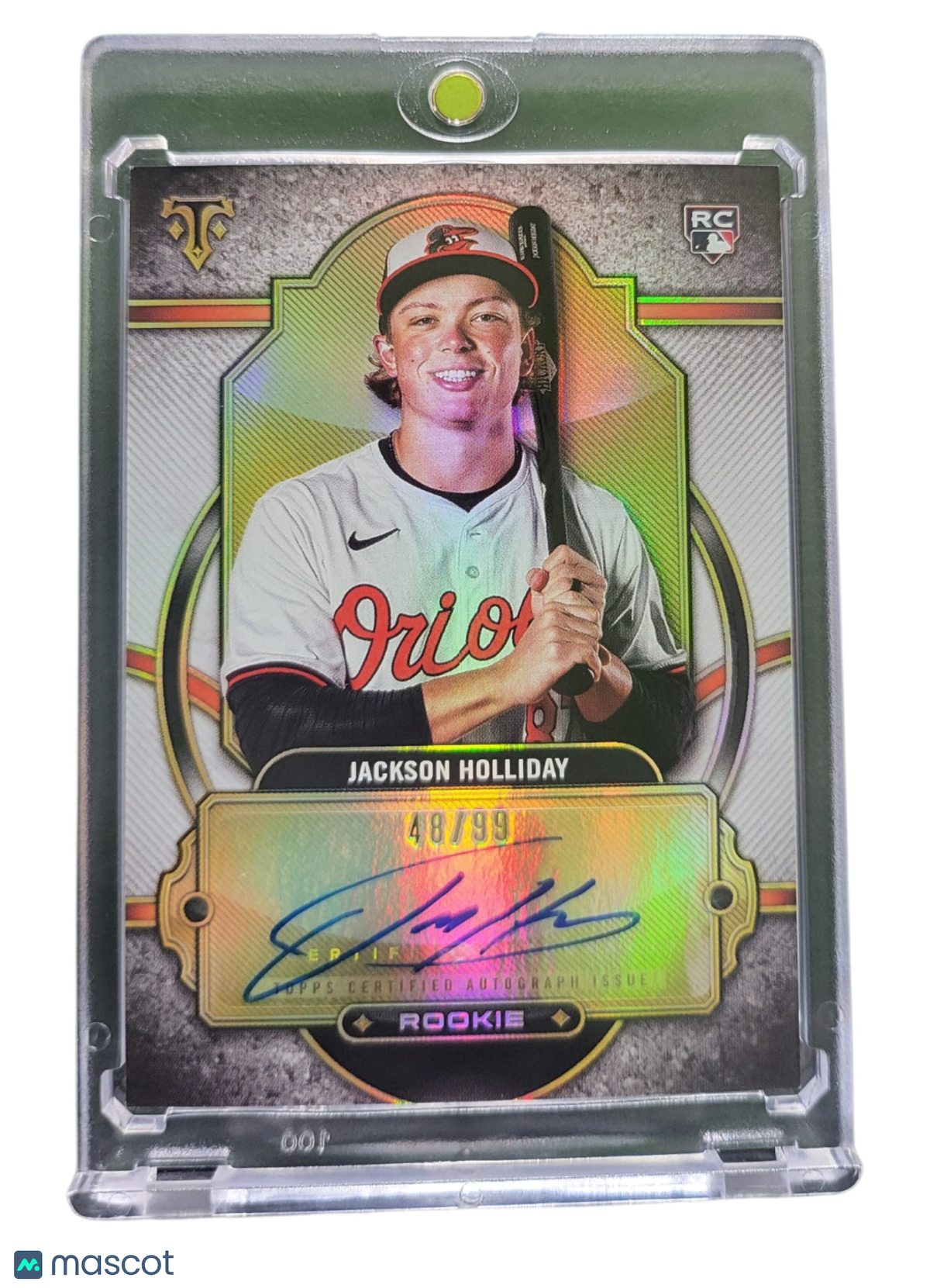 2024 Topps Triple Threads Jackson Holliday #RA-JH RC 48/99